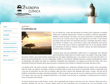 Tablet Screenshot of filosofiaclinicasc.com.br